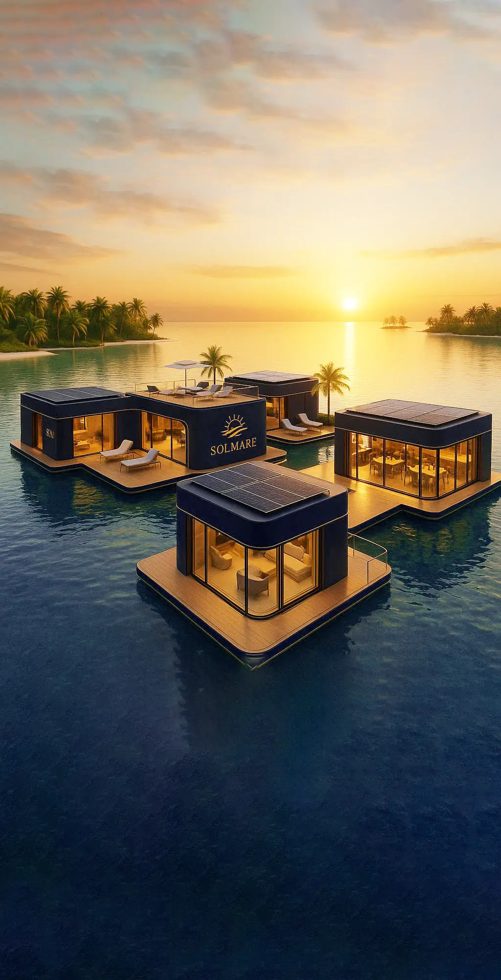 Luxury yacht background
