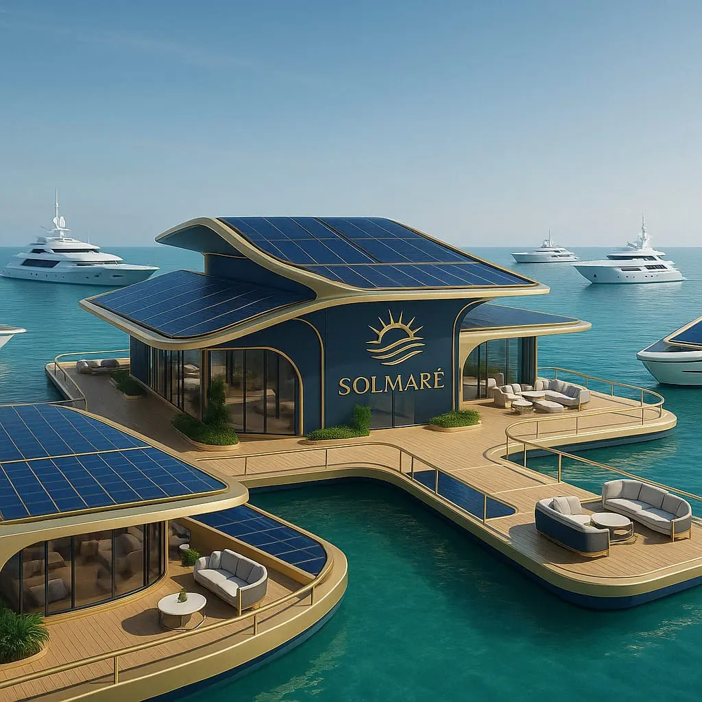 Solmaré luxury yacht vision - interior view